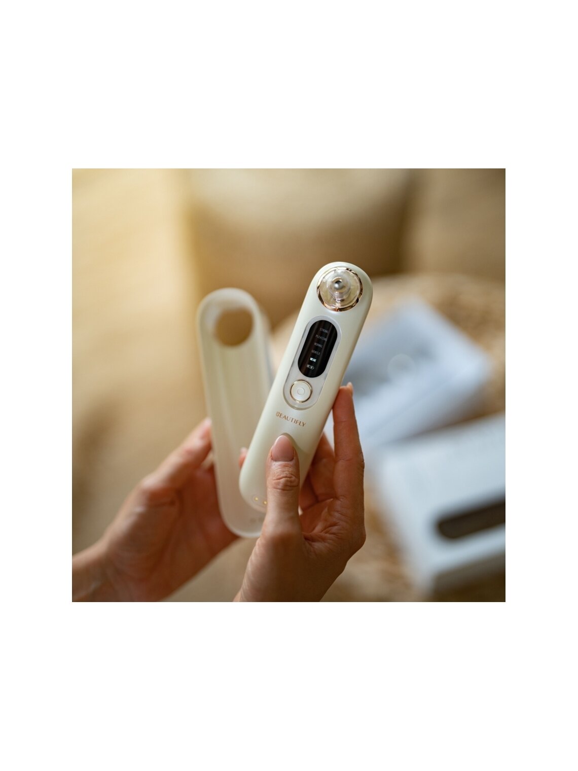 Beautifly Derma Glow PRO mikrodermabrazija ir inkštirų šalinimo priemonė 7 Beautifly Derma Glow PRO mikrodermabrazija ir inkštirų šalinimo priemonė 7