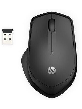 Belaidė kompiuterio pelė HP 280M, juoda Belaidė kompiuterio pelė HP 280M, juoda