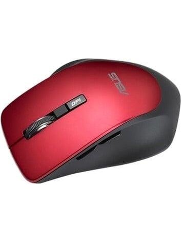 Belaidė kompiuterio pelė ASUS WT425, juoda, raudona 2 Belaidė kompiuterio pelė ASUS WT425, juoda, raudona 2