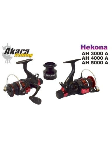 Beinercinė Ritė AKARA Hekona AH5000A, Guoliai 4-1, Perdavimas 5,1:1, Max 8,0 kg.