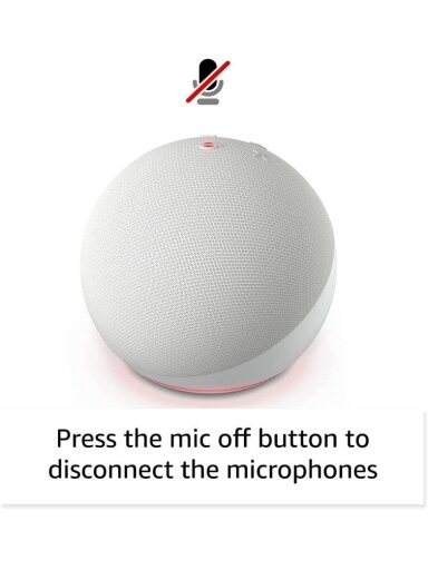Belaidė kolonėlė Amazon Echo Dot 5, balta