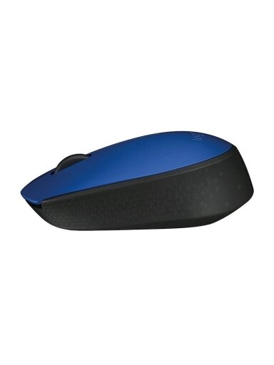 Belaidė kompiuterio pelė LOGITECH M171, mėlyna Belaidė kompiuterio pelė LOGITECH M171, mėlyna