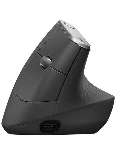 Belaidė kompiuterio pelė LOGITECH MX VERTICAL, juoda