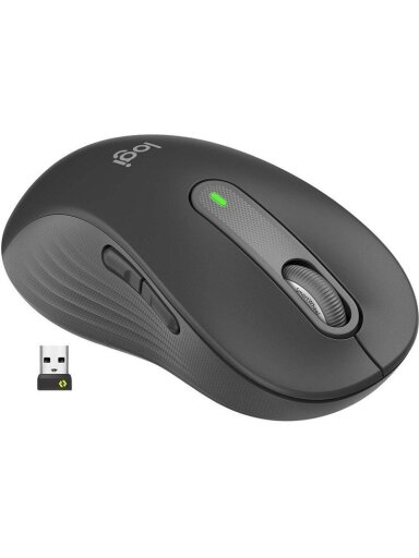Belaidė kompiuterio pelė LOGITECH SIGNATURE M650L, pilka Belaidė kompiuterio pelė LOGITECH SIGNATURE M650L, pilka