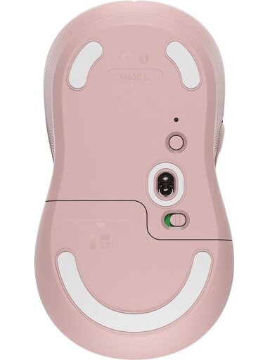 Belaidė kompiuterio pelė LOGITECH SIGNATURE M650L, rožinė