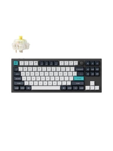 Belaidė žaidimų klaviatūra Keychron Q3 Max Wireless