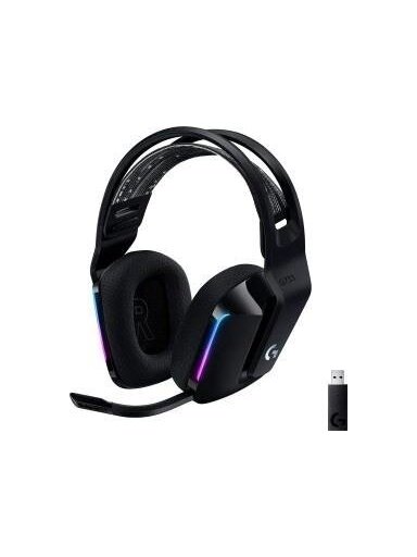 Belaidės ausinės Logitech G733, juoda