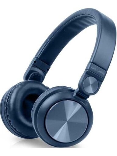 Belaidės ausinės MUSE M-276BTB, mėlynos