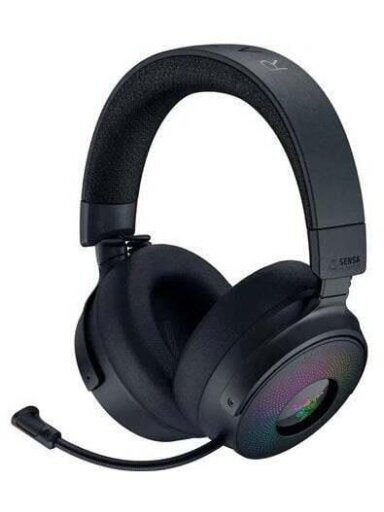 Belaidės ausinės Razer Kraken V4 Pro, juodos