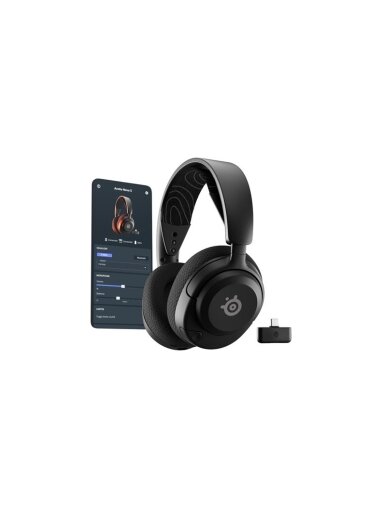 Belaidės ausinės Steelseries Arctis Nova 5, juodos