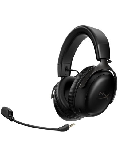 Belaidės žaidimų ausinės HyperX Cloud III, juodos
