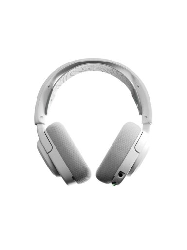 Belaidės žaidimų ausinės Steelseries Arctis Nova 3XW, balta