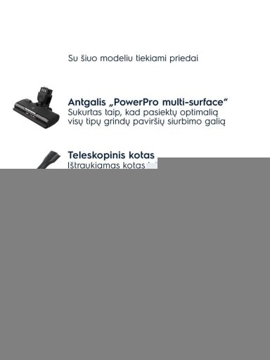 Belaidis dulkių siurblys Electrolux 500 serija, ES52CB21DB