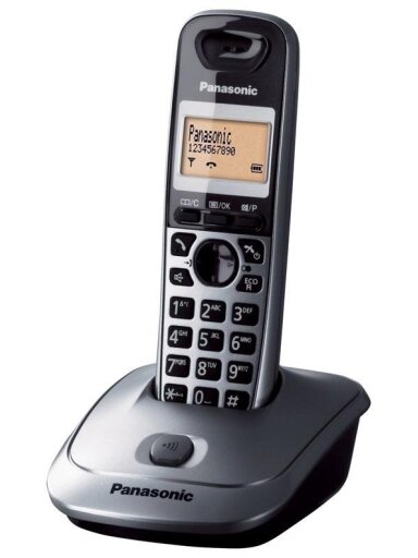 Belaidis telefonas Panasonic KX-TG2511FXM, pilkas