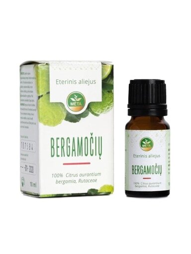 Bergamočių eterinis aliejus MĖTA, 10 ml