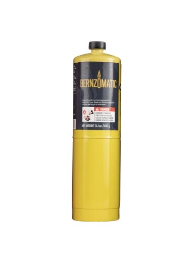 Bernzomatic Propileno dujos "Bernzomatic" MAP-Pro, 399,7 g