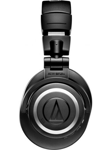 Belaidės ausinės AUDIO-TECHNICA ATH-M50XBT2, juodos 1 Belaidės ausinės AUDIO-TECHNICA ATH-M50XBT2, juodos 1