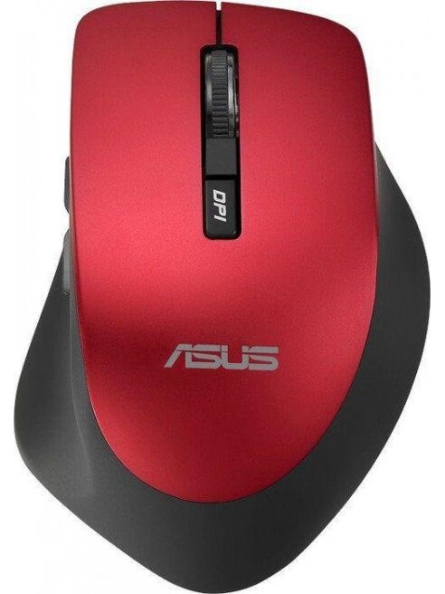 Belaidė kompiuterio pelė ASUS WT425, juoda, raudona Belaidė kompiuterio pelė ASUS WT425, juoda, raudona