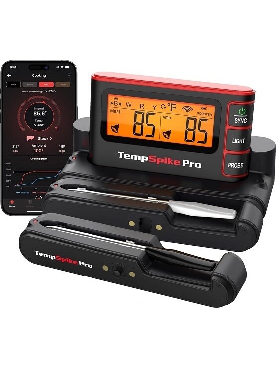 Bevielis Wi-Fi maisto termometras ThermoPro TP-980 TempSpike Pro Bevielis Wi-Fi maisto termometras ThermoPro TP-980 TempSpike Pro