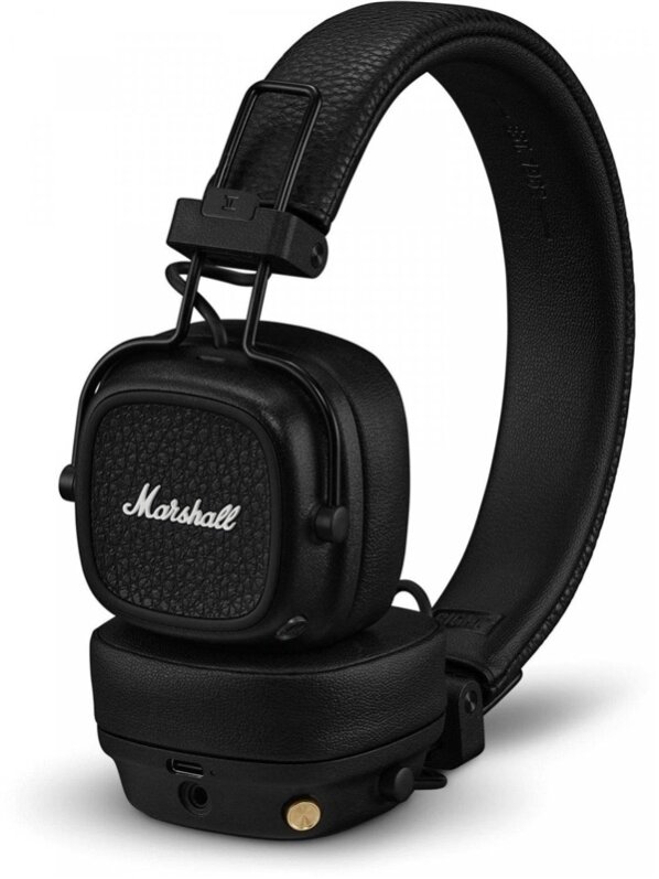 Belaidės ausinės Marshall MAJOR V, juoda 2 Belaidės ausinės Marshall MAJOR V, juoda 2