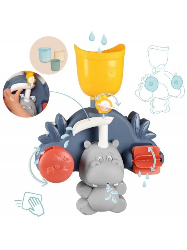 Begemotas Maudymuisi Smoby Little Motor Toy