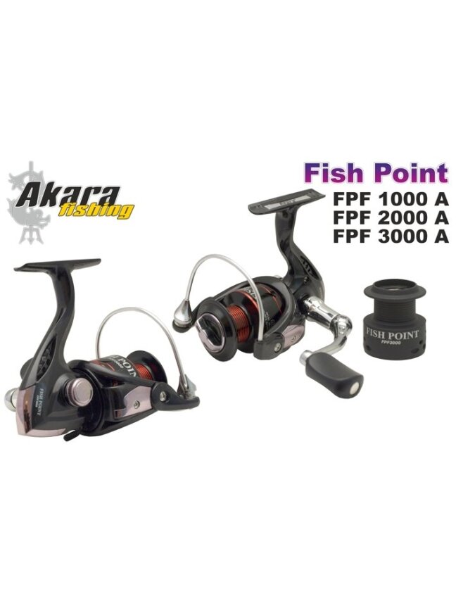 Beinercinė Ritė AKARA Fish Point FPF2000 4+1BB, Perdavimas 5,1:1, Max 6,0 kg.