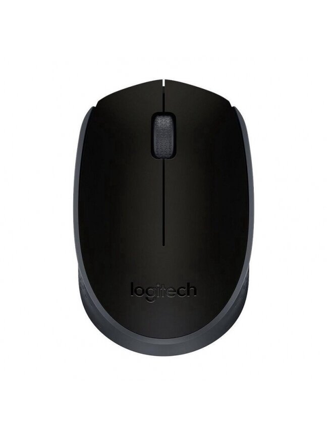 Belaidė kompiuterio pelė LOGITECH M171, juoda Belaidė kompiuterio pelė LOGITECH M171, juoda