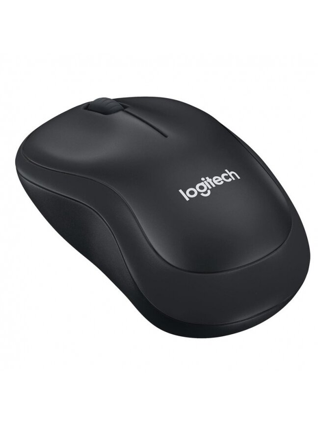 Belaidė kompiuterio pelė LOGITECH M220 SILENT, juoda 1