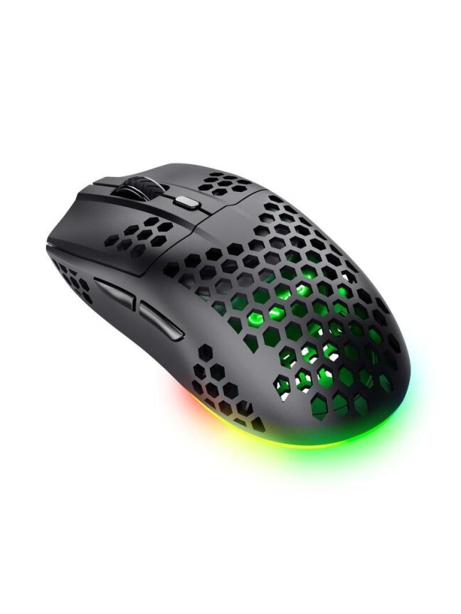 Belaidė žaidimų pelė Trust GXT 929 HELOX, juoda 1