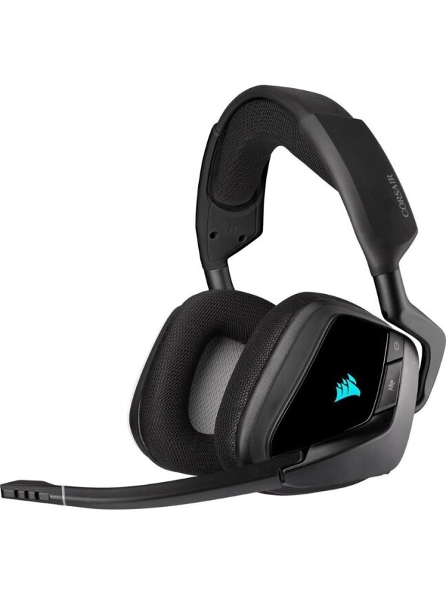 Belaidės ausinės CORSAIR VOID RGB ELITE, juodos