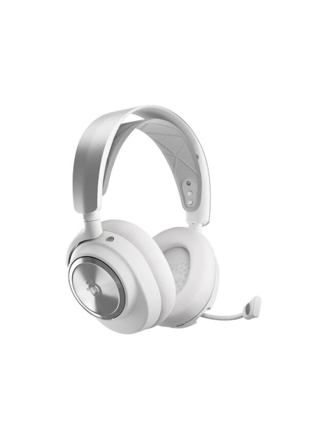 Belaidės ausinės Steelseries Arctis Nova Pro, baltos/pilkos 2 Belaidės ausinės Steelseries Arctis Nova Pro, baltos/pilkos 2