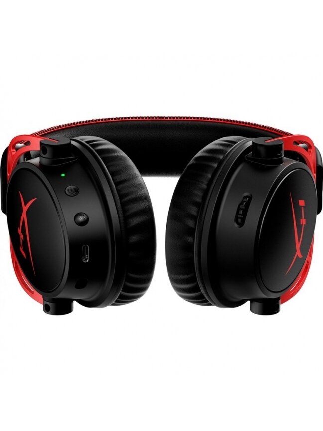Belaidės žaidimų ausinės HyperX Cloud Alpha, juodos 2 Belaidės žaidimų ausinės HyperX Cloud Alpha, juodos 2