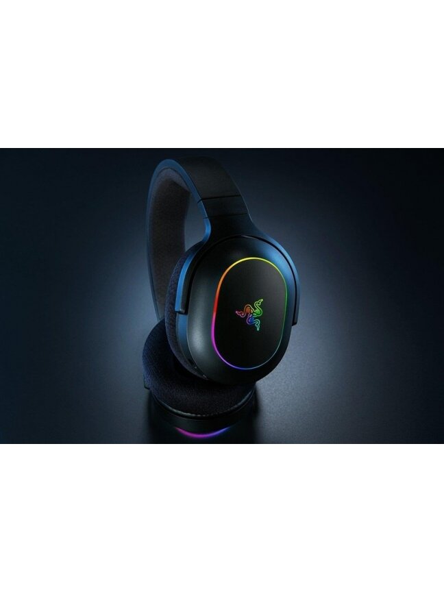 Belaidės žaidimų ausinės Razer Barracuda X Chroma, juodos 1 Belaidės žaidimų ausinės Razer Barracuda X Chroma, juodos 1