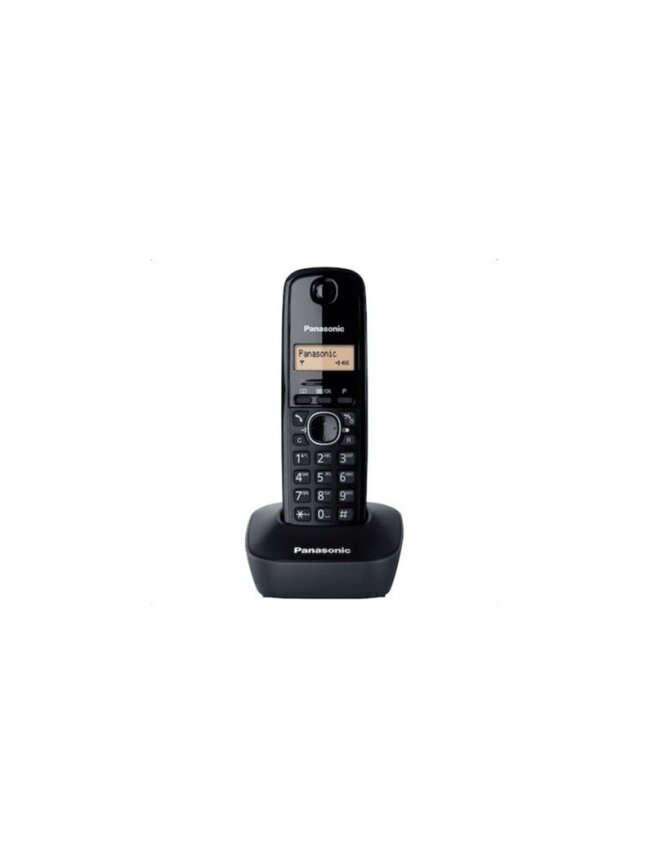 Belaidis telefonas Panasonic KX-TG1611, juodas 2 Belaidis telefonas Panasonic KX-TG1611, juodas 2