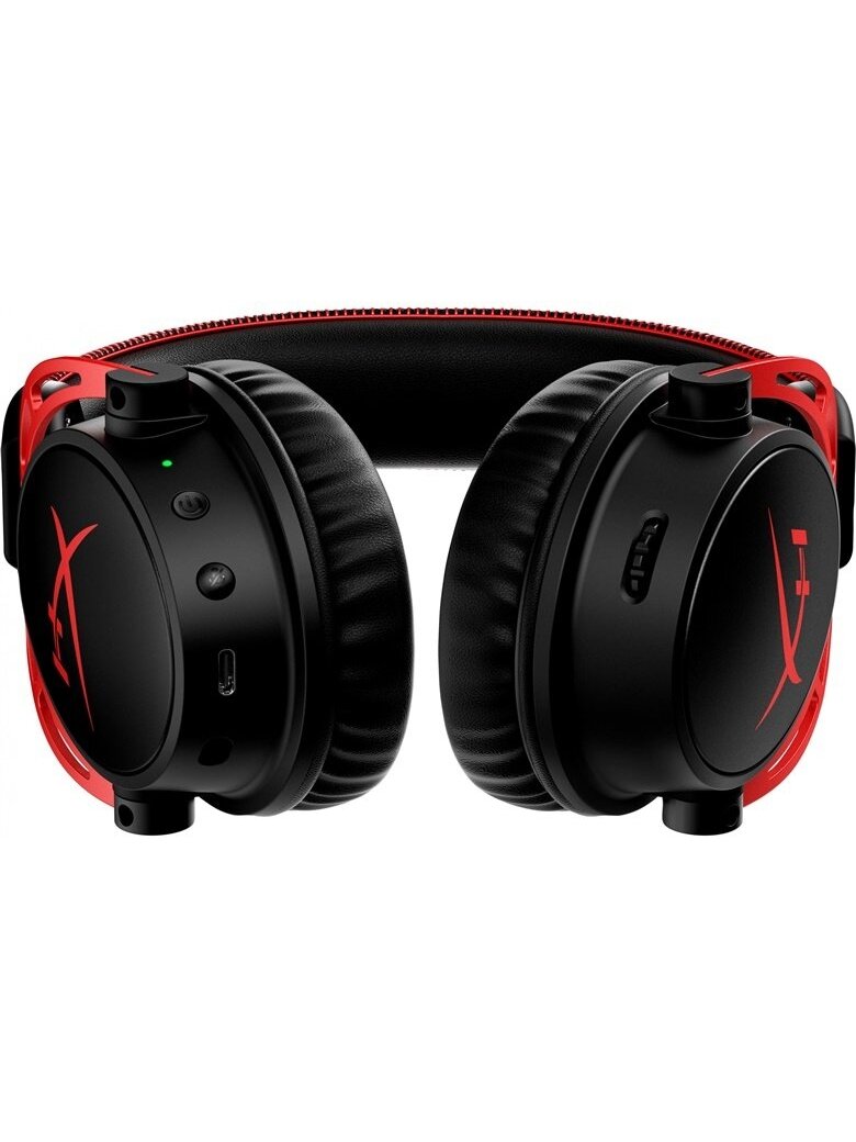 Belaidės žaidimų ausinės HyperX Cloud Alpha, juodos 2 Belaidės žaidimų ausinės HyperX Cloud Alpha, juodos 2