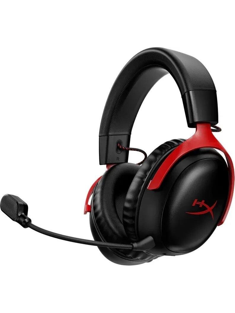 Belaidės žaidimų ausinės HyperX Cloud III, juodos Belaidės žaidimų ausinės HyperX Cloud III, juodos