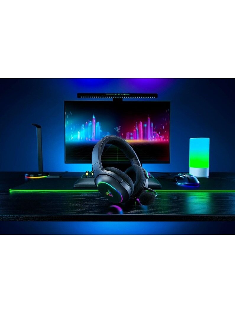 Belaidės žaidimų ausinės Razer Barracuda X Chroma, juodos 2 Belaidės žaidimų ausinės Razer Barracuda X Chroma, juodos 2