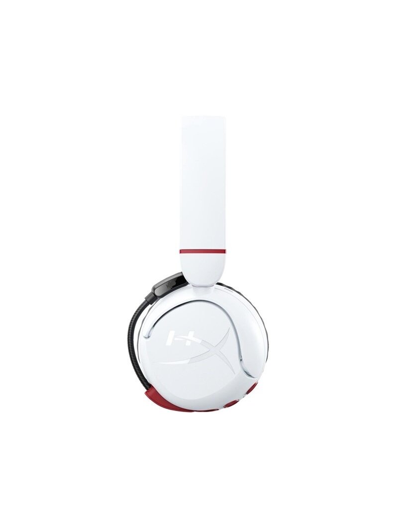 Belaidės žaidimų ausinės HyperX Cloud mini, baltos 2 Belaidės žaidimų ausinės HyperX Cloud mini, baltos 2