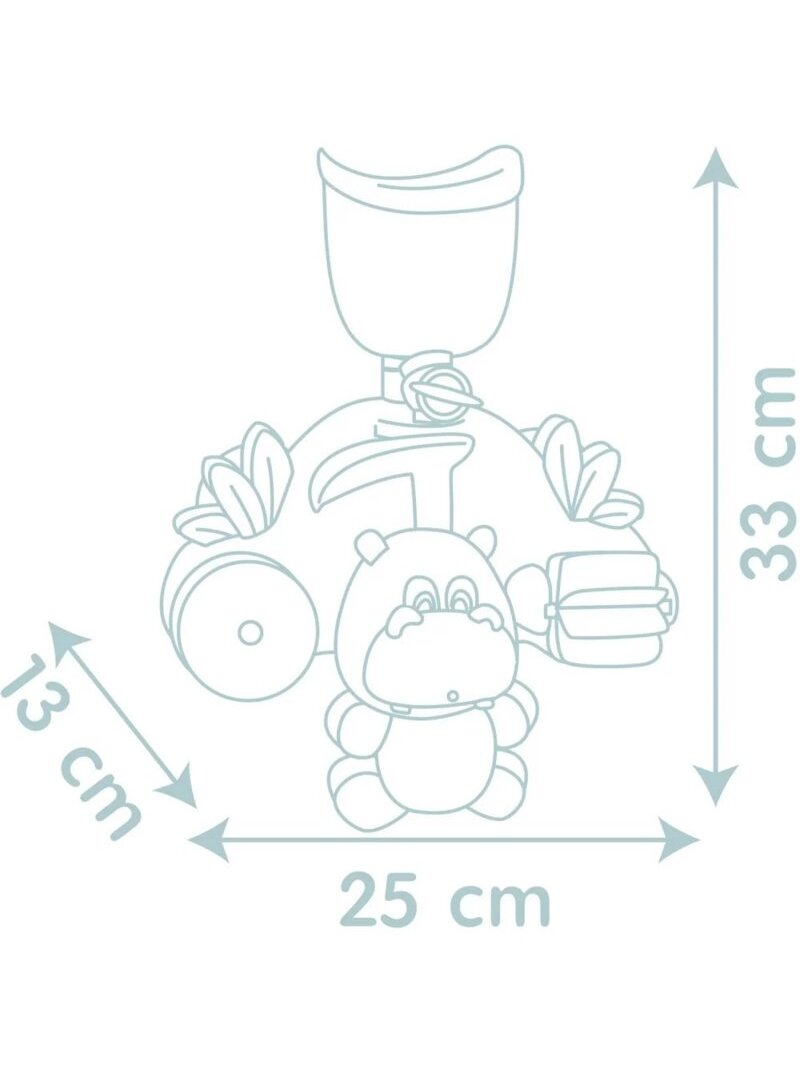 Begemotas Maudymuisi Smoby Little Motor Toy 5