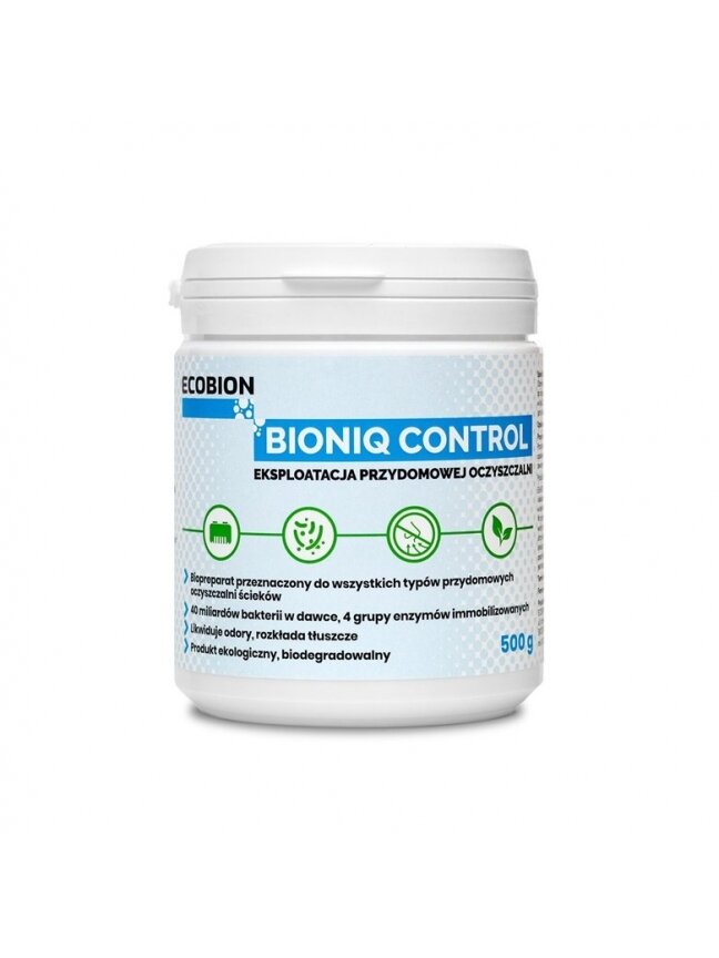 Biopreparatas valymo įrenginiams BioniQ Control 0.5 kg 1 Biopreparatas valymo įrenginiams BioniQ Control 0.5 kg 1