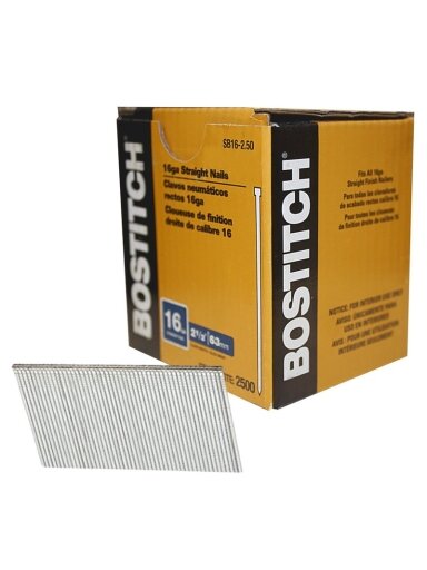 BOSTITCH Vinys 16GA/45 2500 vnt.