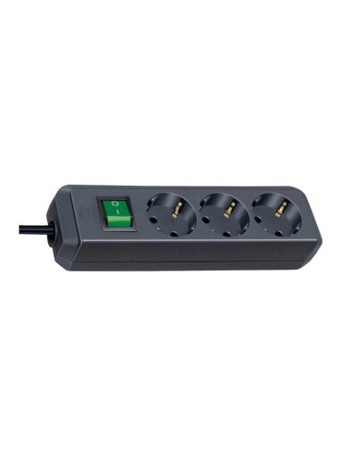 Buitinis ilgintuvas  BRENNENSTUHL ECO-LINE, 3 vietų, 3 m