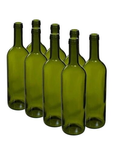 Butelis Browin 631471, 0.75 l, žalia, 8 vnt.
