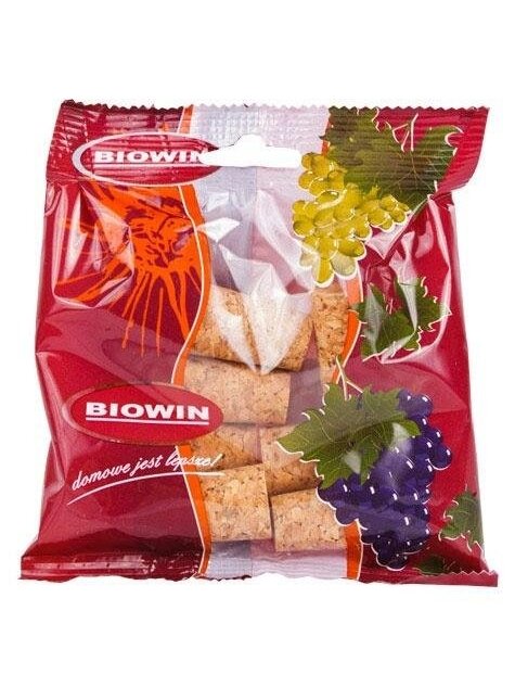 Butelių kamščiai BIOWIN 652201, 10 vnt. 1