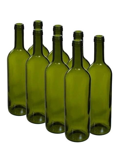 Butelis Browin 631471, 0.75 l, žalia, 8 vnt. Butelis Browin 631471, 0.75 l, žalia, 8 vnt.