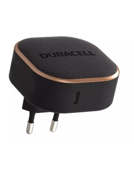 Buitinis įkroviklis Duracell DRACUSB18-EU, USB Type C, 18W 1 Buitinis įkroviklis Duracell DRACUSB18-EU, USB Type C, 18W 1