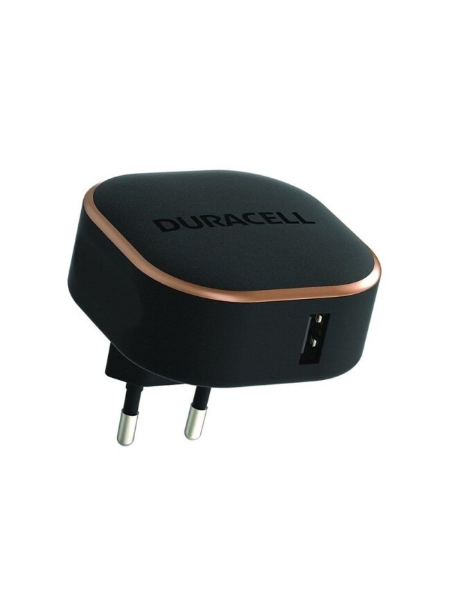 Buitinis įkroviklis Duracell DRACUSB12-EU, 1 x USB,pilka,12W Buitinis įkroviklis Duracell DRACUSB12-EU, 1 x USB,pilka,12W