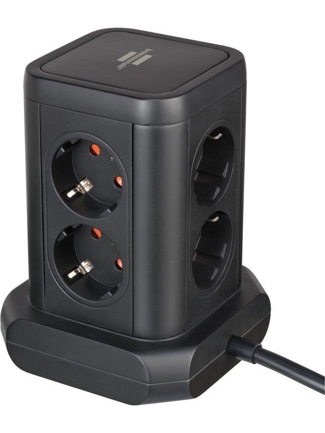 Buitinis ilgintuvas-stovas BRENNENSTUHL, 8 vietų, 4USB, 2 m 1 Buitinis ilgintuvas-stovas BRENNENSTUHL, 8 vietų, 4USB, 2 m 1