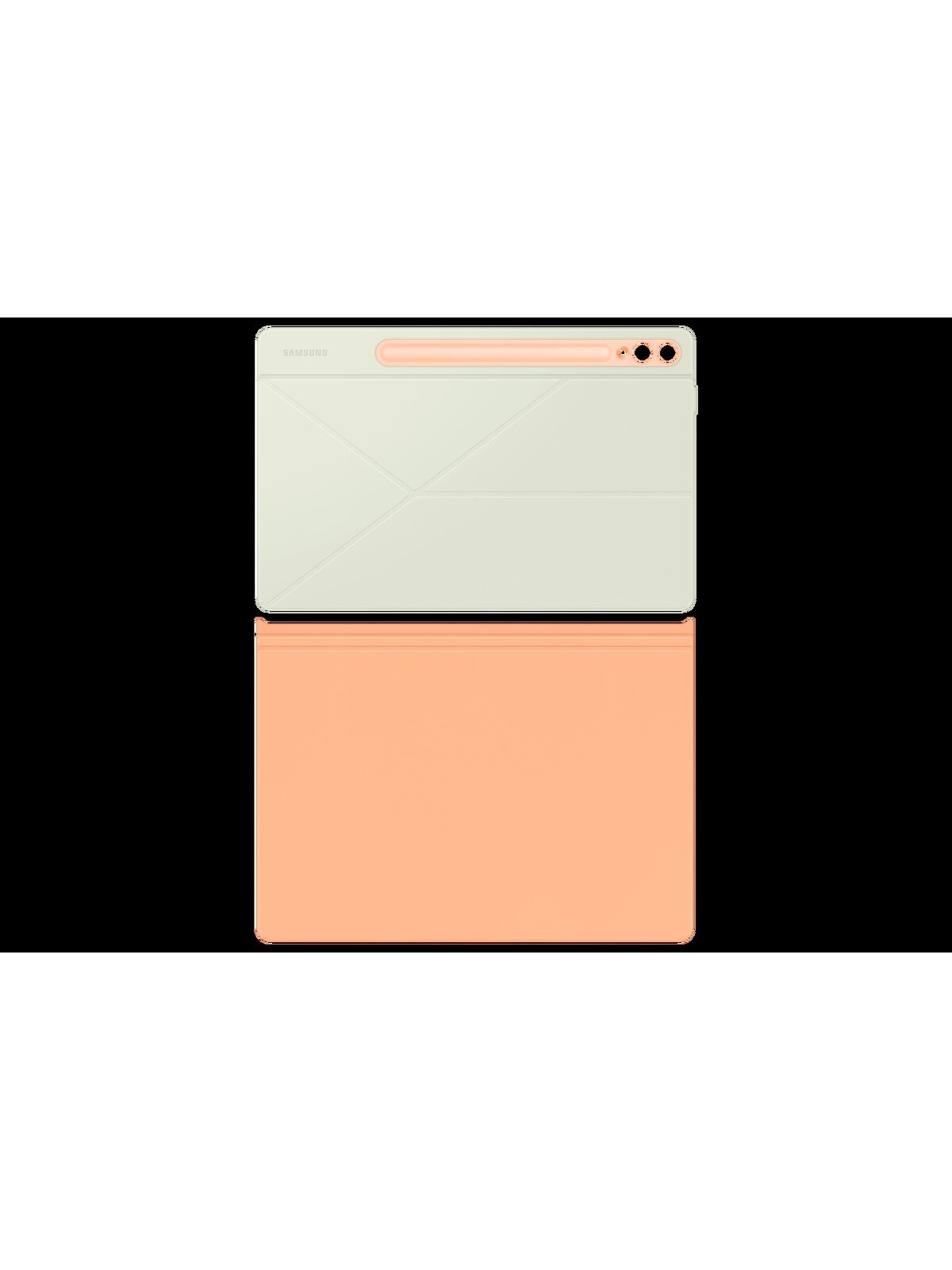 BX810POE Smart Book Cover Samsung Galaxy S10+/Tab S9+/S9FE+, Orange 2