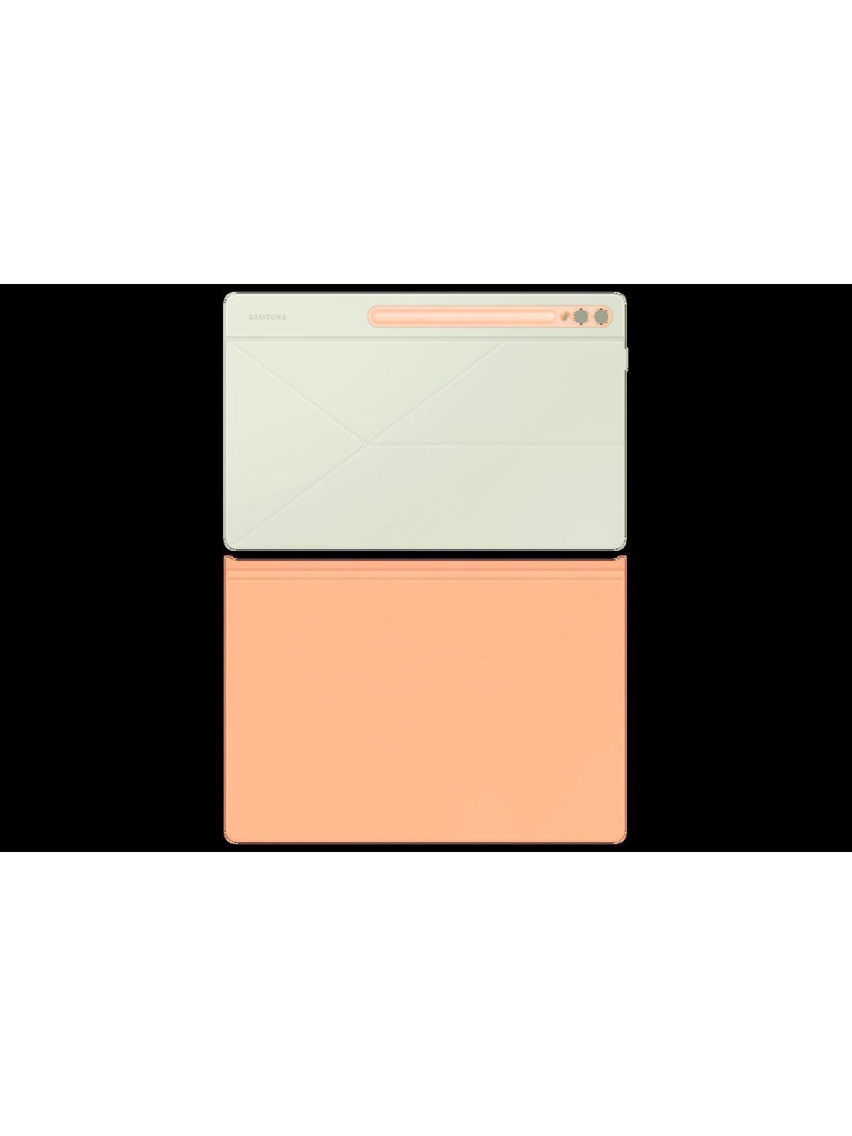 BX910POE Smart Book Cover Samsung Galaxy S10 Ultra/Tab S9 Ultra, Orange 2
